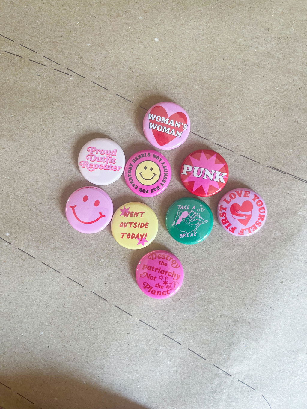 Round Button Badges