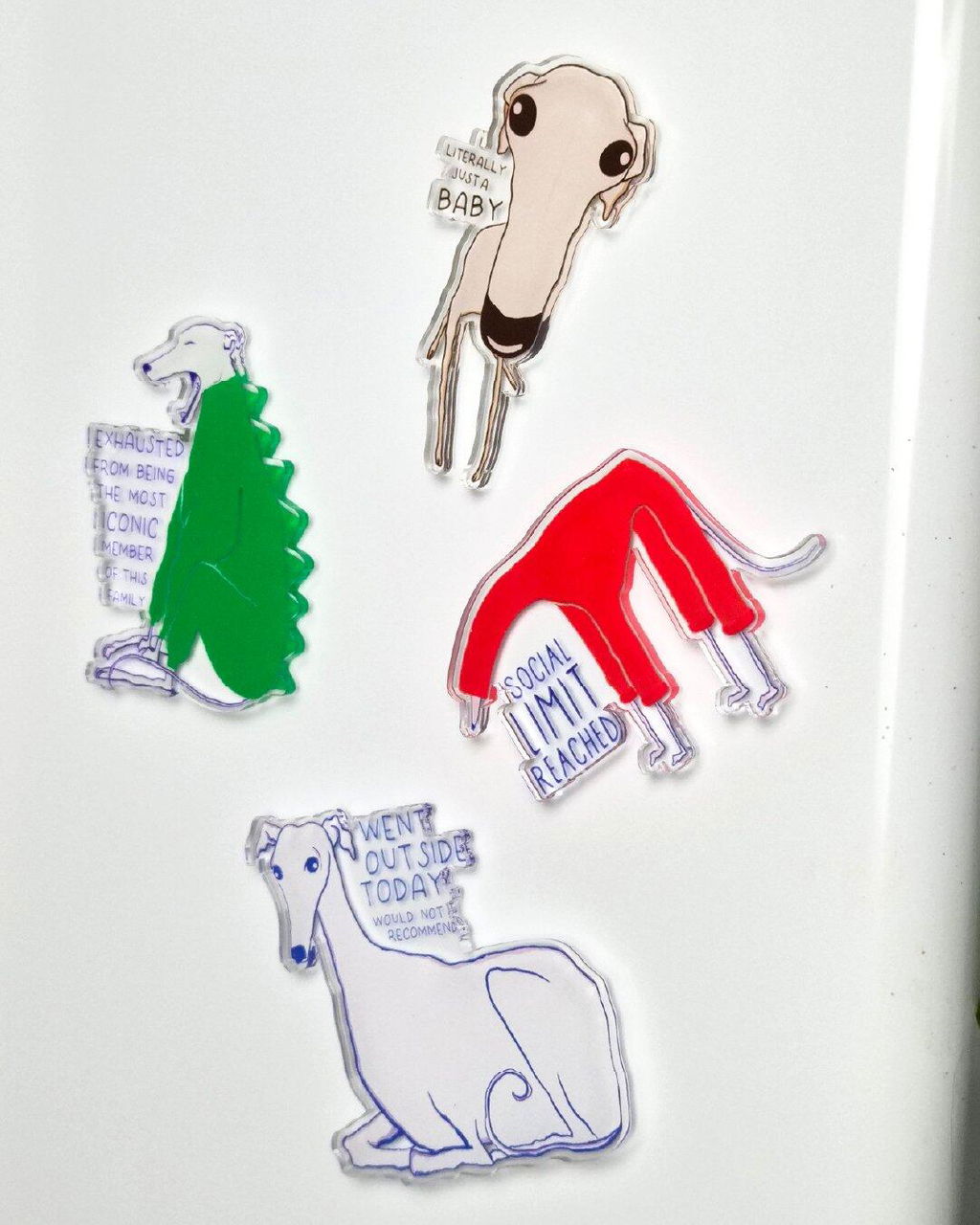 Clear Acrylic Magnets