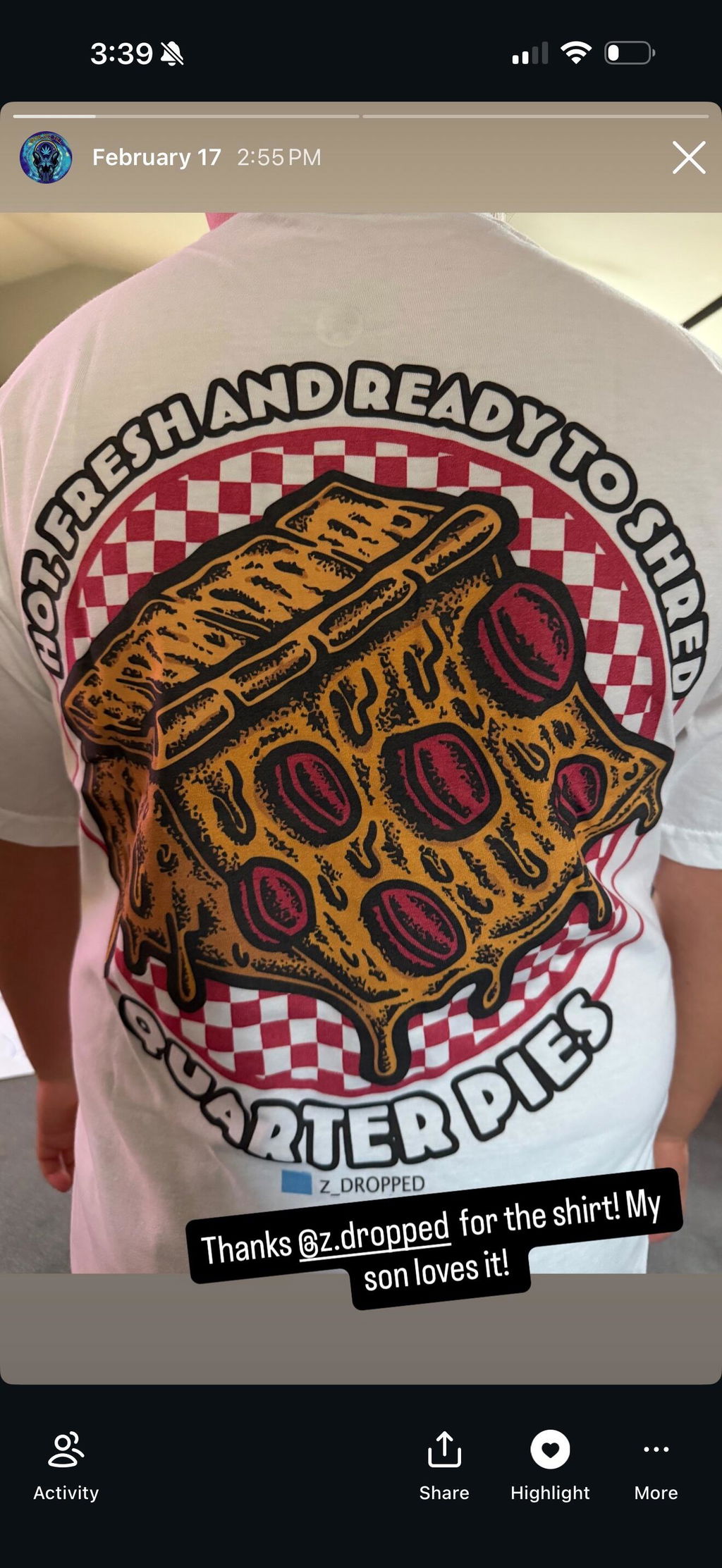 Quarter Pies - Midweight Tee.