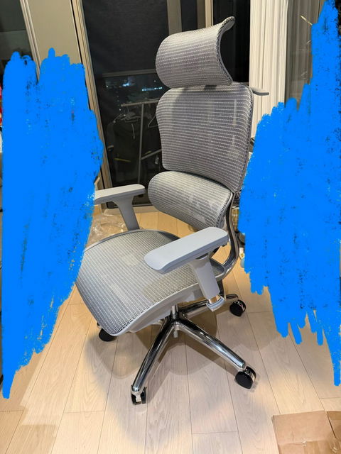 Zenox Ergonomic - Ten-E Office Chair (Mesh/Grey)