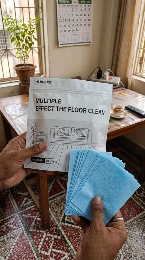 Amazing Floor Cleaning Sheets customer photo