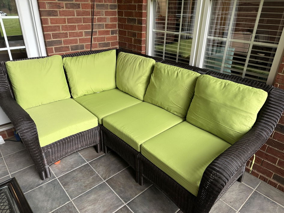 20x20 Outdoor Pillow Covers in Agora Fabric