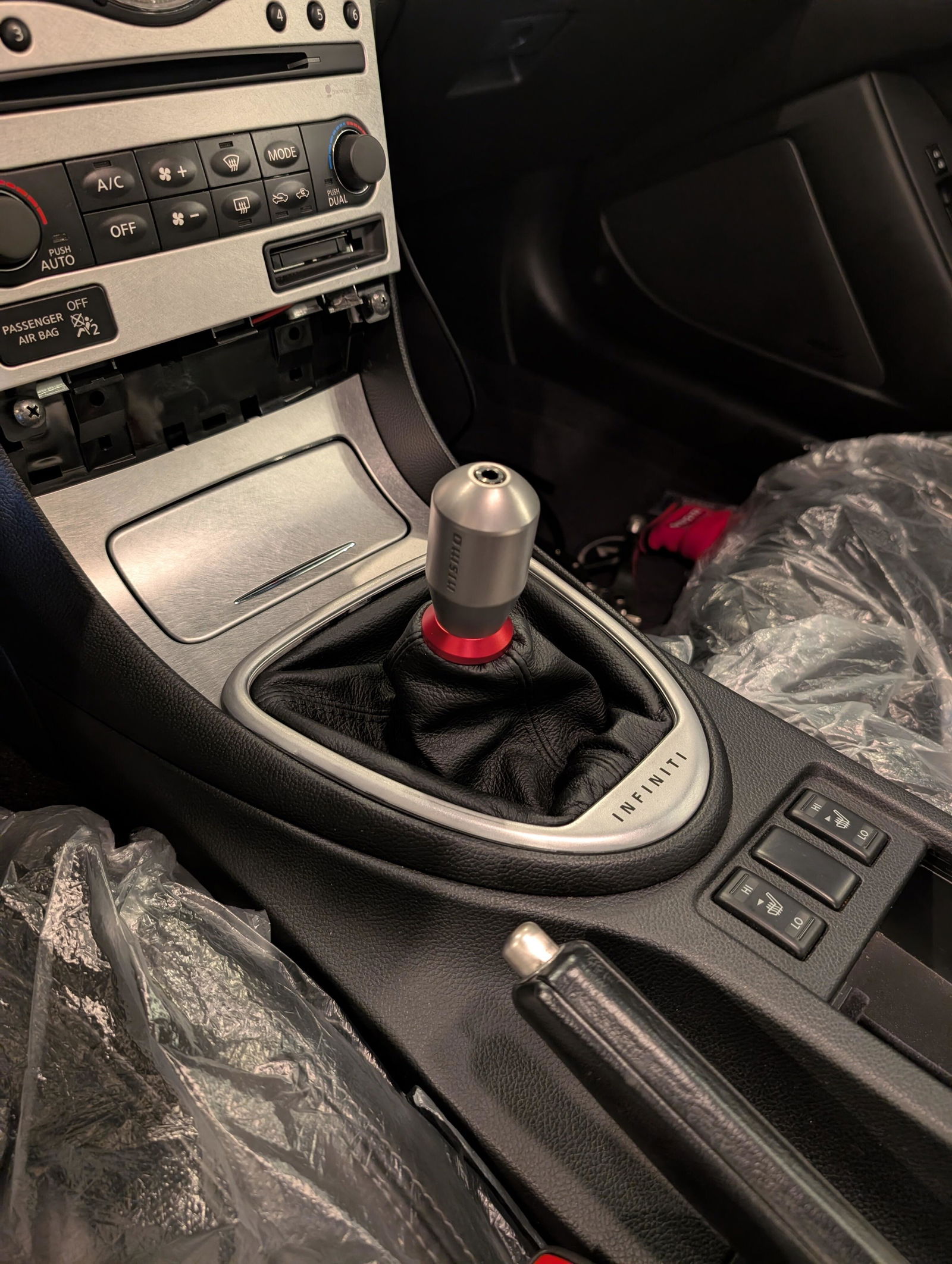 ZSPEC Shift Boot Knob Finisher, 9mm Tall, 300zx/350z/370z/Z/G/Q