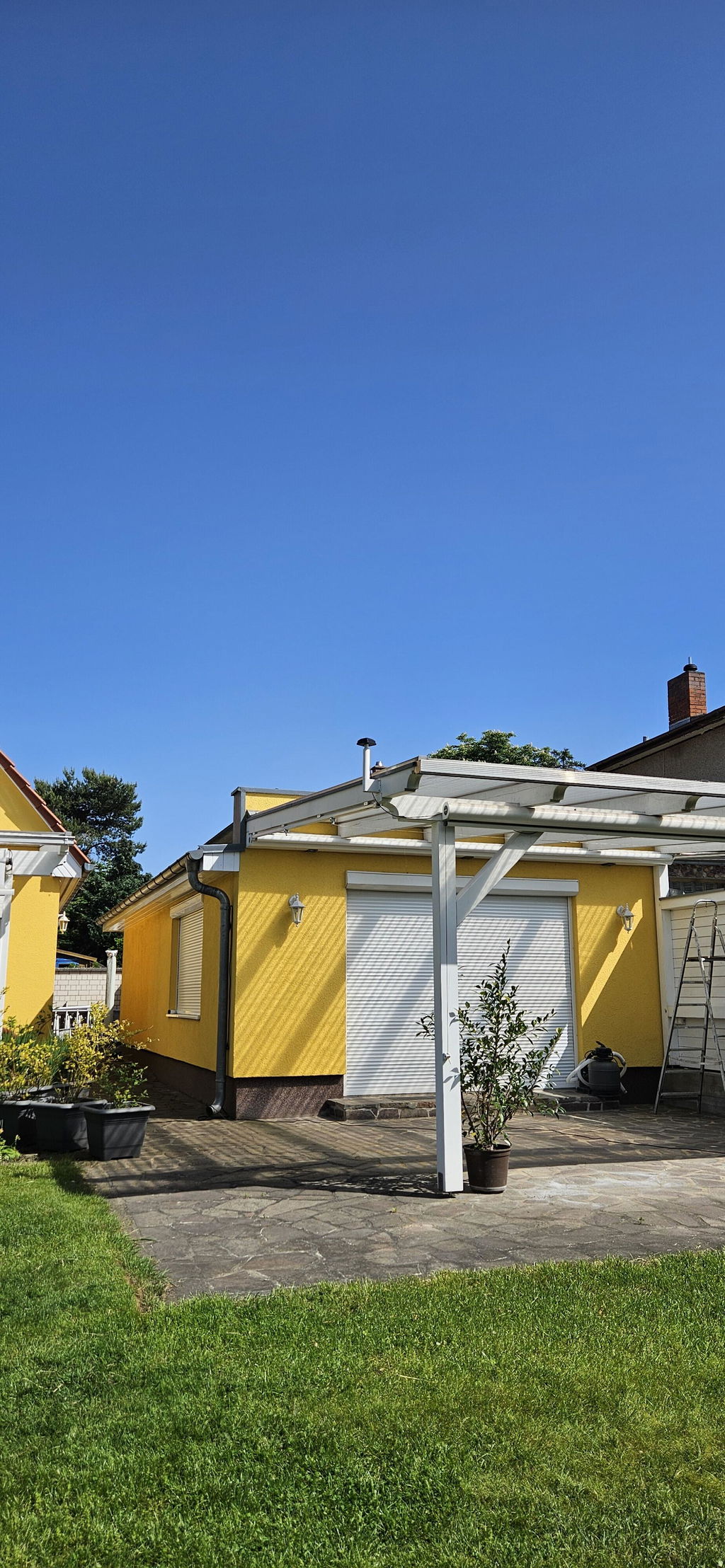 Antennengrundhalter weiß