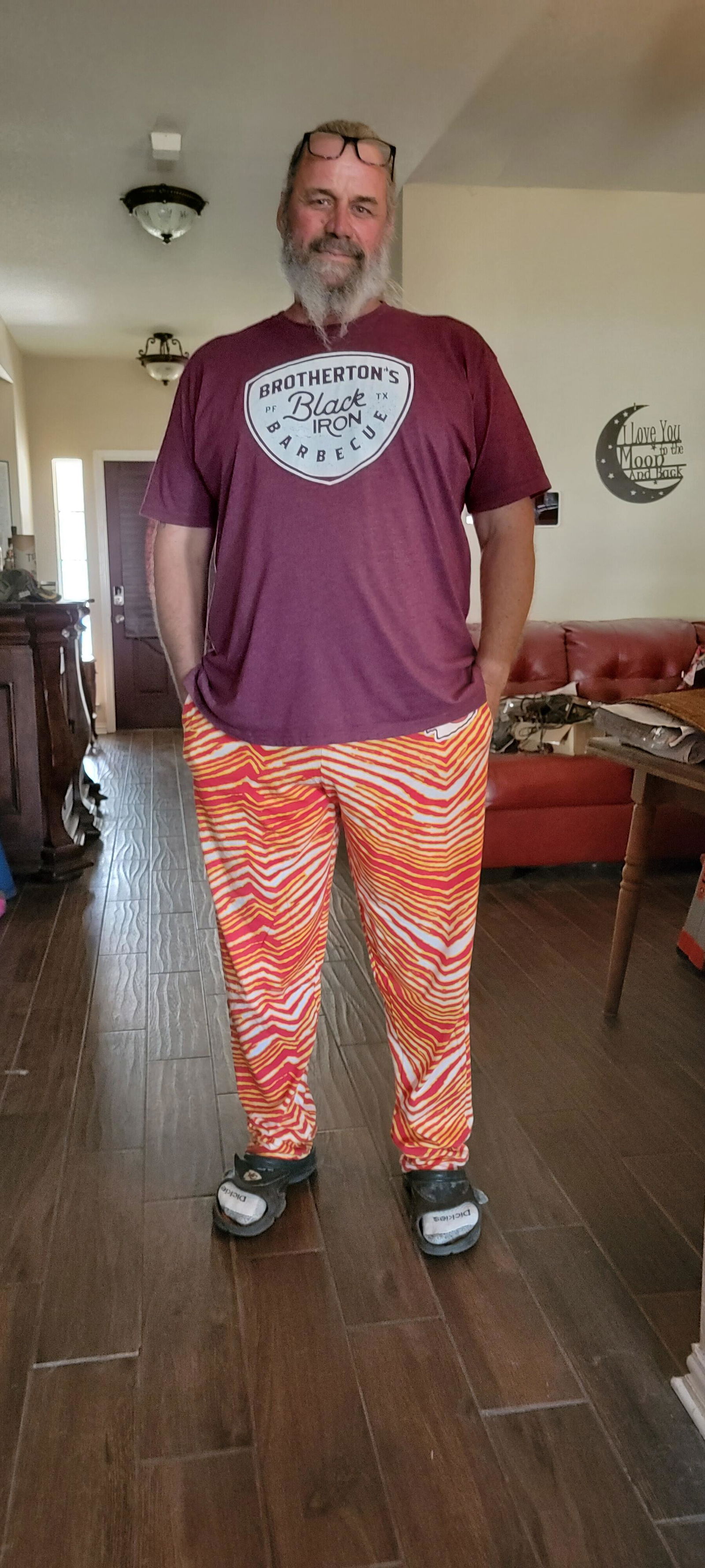 パンツ jsbzll i'mz Zubaz Jacksonville Jaguars NFL Men's Zebra Left Hip Logo Lounge Pant